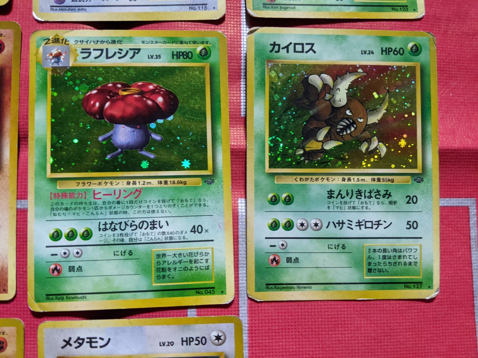 ポケモンカード デンリュウ スイクン ワタッコ ヤンヤンマ キョウのメタモン R団のストライク カツラのウインディ タケシのサイドン ガルーラ ストライク ラフレシア カイロス ニョロボン ギャラドス カイリキー メタモン 旧裏キラ16枚 WWW_STEELWINDOWSANDDOORS_COM