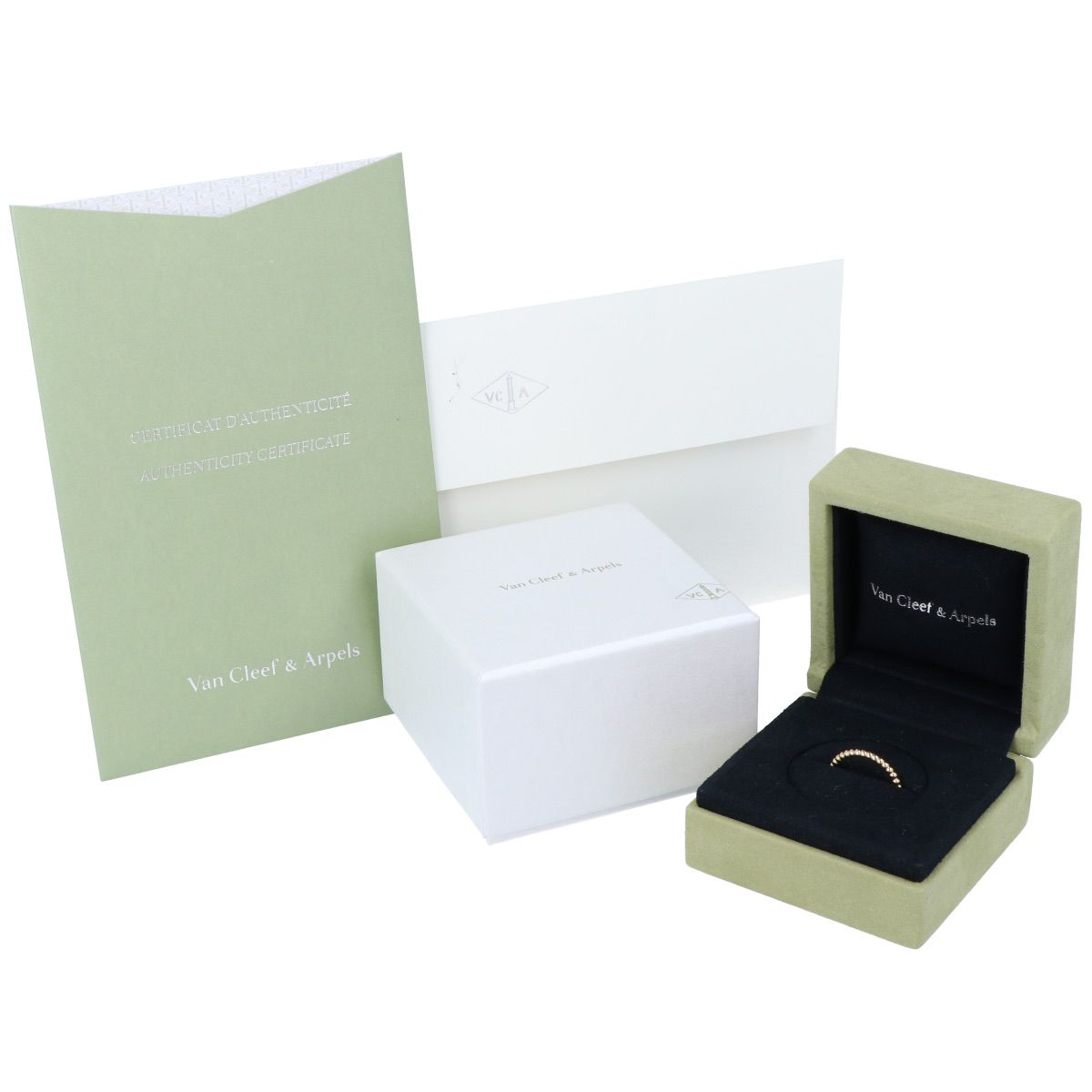 Van Cleef & Arpels】 ヴァンクリーフ＆アーペル ペルレ ゴールド 