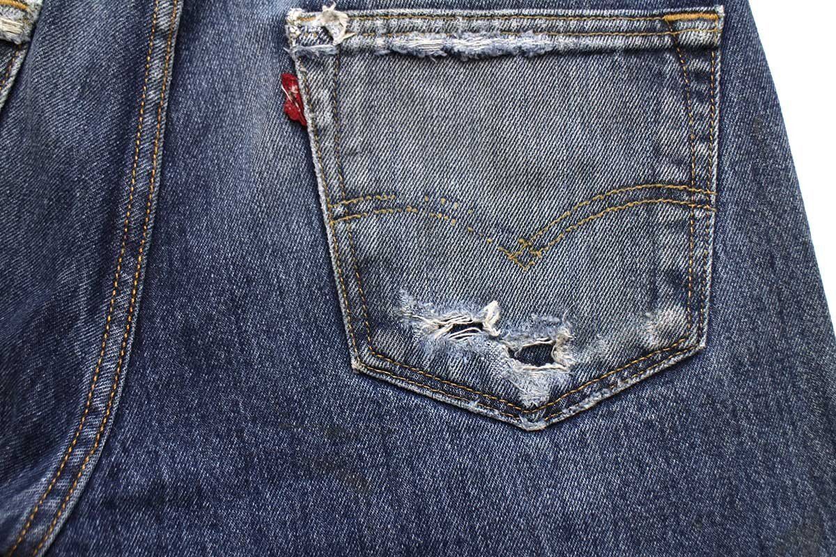 リーバイス 【501 】W30 L34 楽天市場】Levi'sリーバイス 501 デニムパンツ ボロ w30 L34