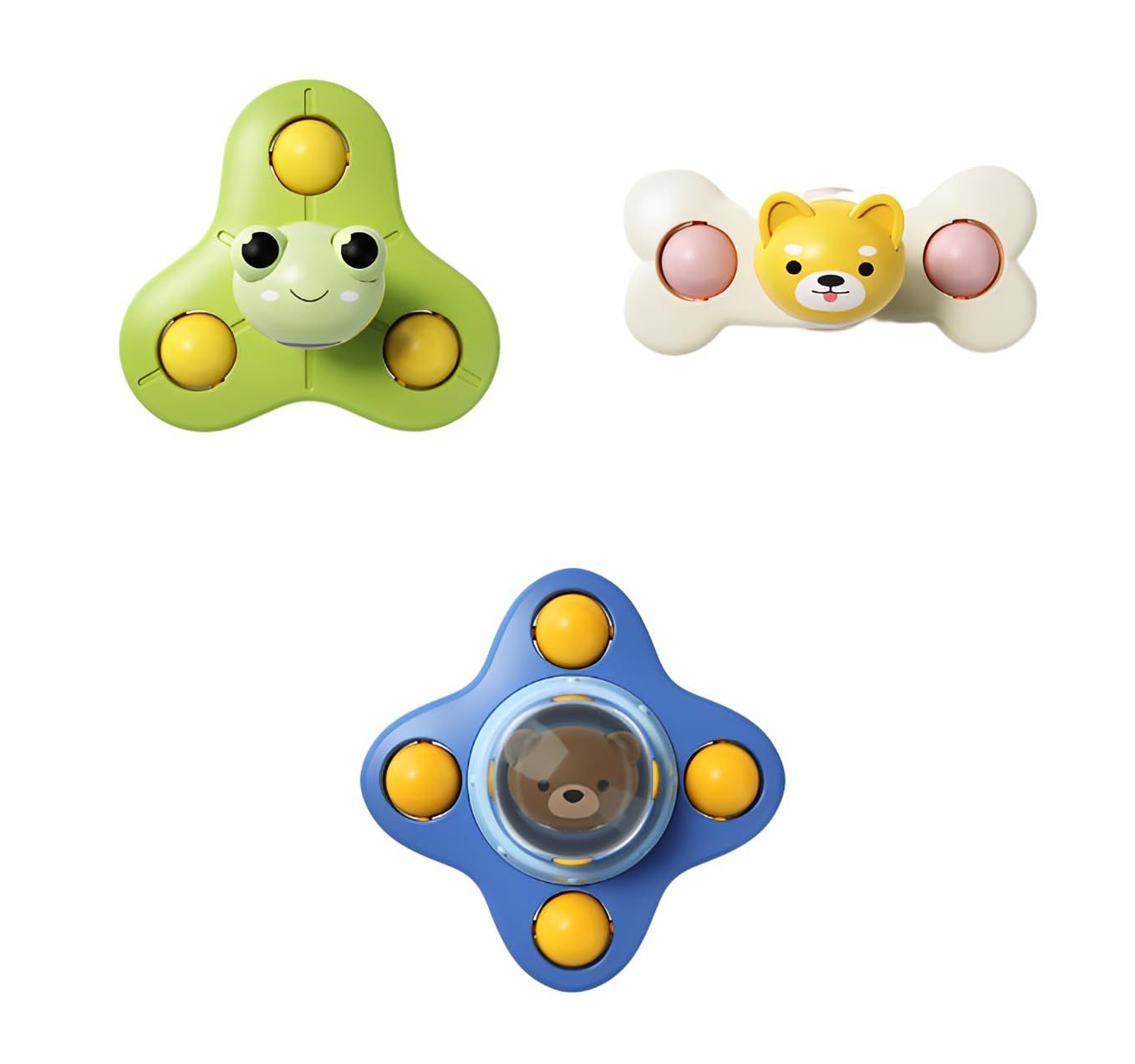 【新着商品】赤ちゃんおもちゃ Across Rainbow レインボースピナー お風呂おもちゃ 発育【どこでもクルクル回る・指先トレーニング・集中力アップ】 男の子 女の子 おもちゃ0 1 2 3 4 5 6 歳 プレ