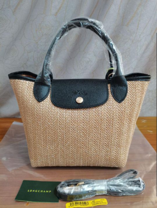 新品 ロンシャン LONGCHAMP かごトップハンドルバッグトート