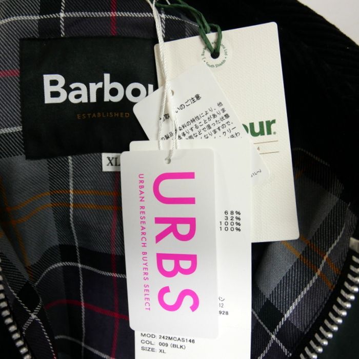 Barbour × URBS 別注Transport set-in sleeve URBS Barbour 別注