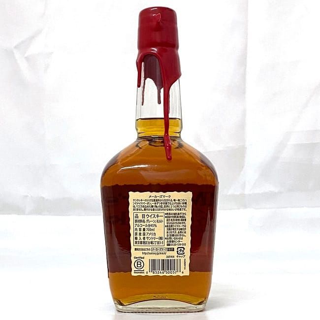 メーカーズマーク WHISKY 700ml 未開栓 - メルカリ