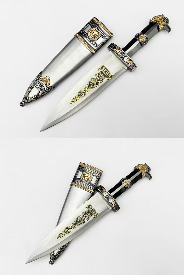 ポケット短剣」装飾剣（全長35cm・炭素鋼製）西洋短剣 西洋剣