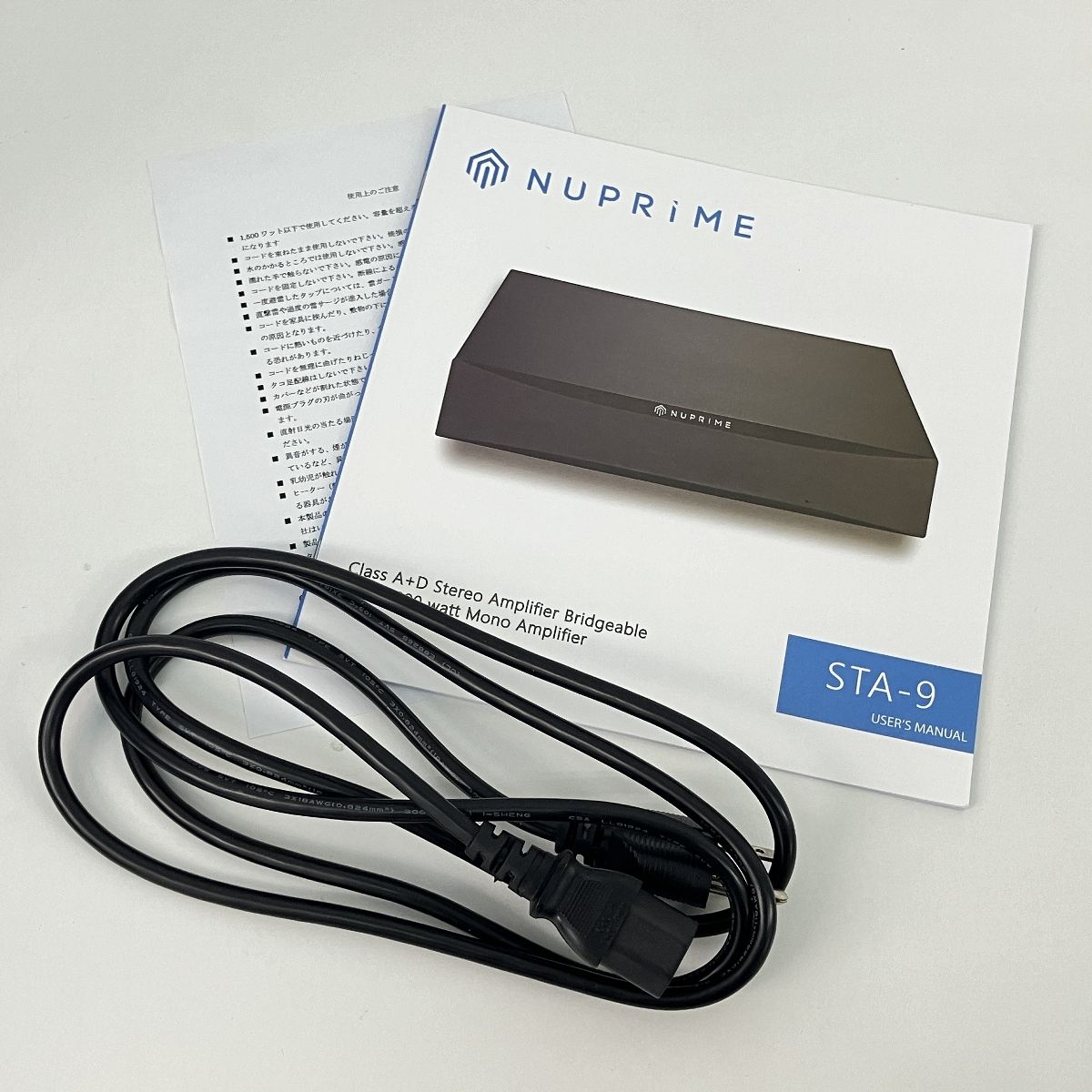 NUPRIME STA-9 Stereo Amplifier シルバー A+D 級 ステレオ パワーアンプ ニュープライム オーディオ 音響 中古  Z9430672 - メルカリ