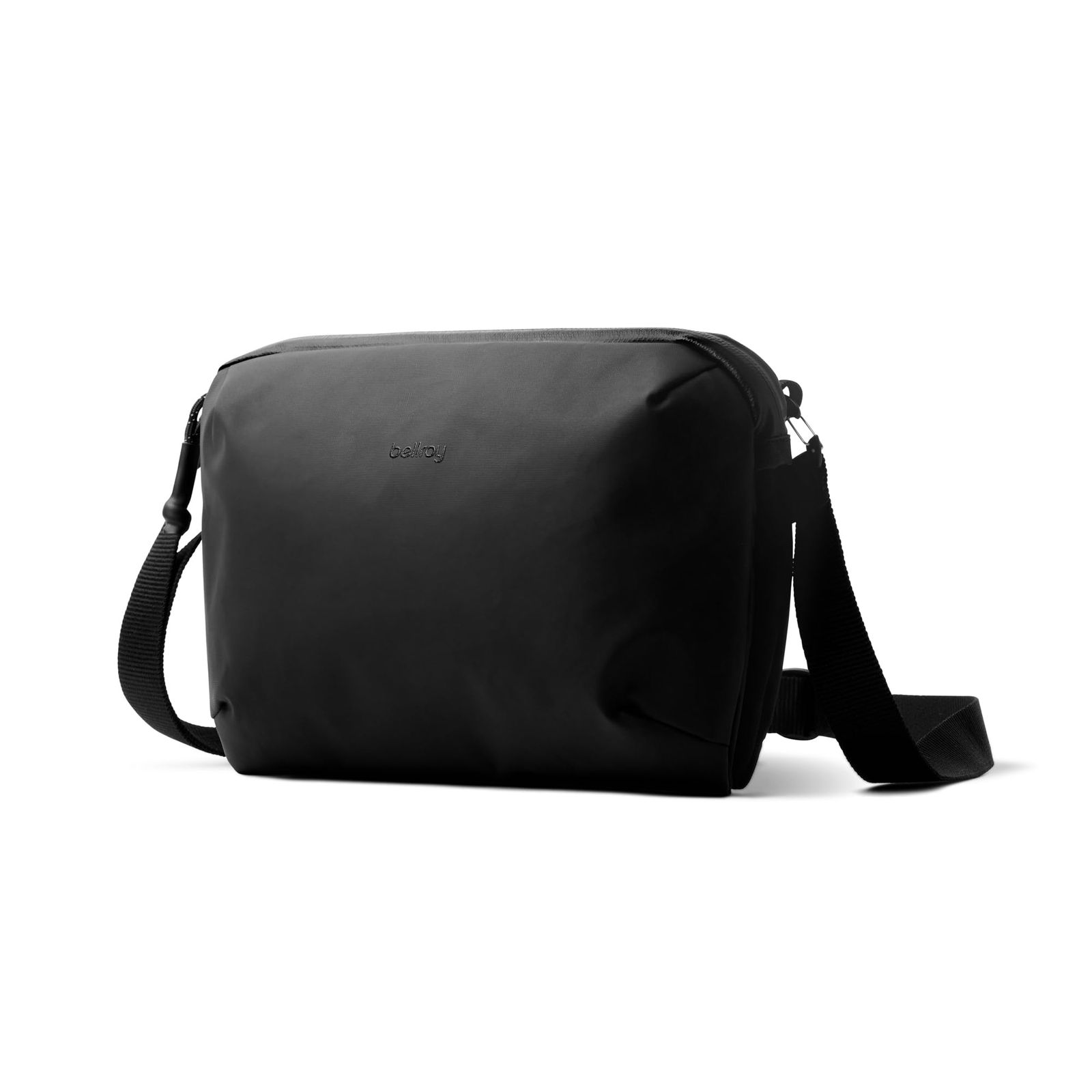 Bellroy Venture Travel Crossbody ブラックポシェット 旅行バッグ RFID保護機能搭載 旅行用