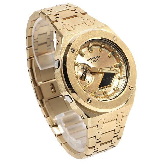 G-SHOCK GA2100GB ゴールドダイアル フルメタル カスタム カシオーク