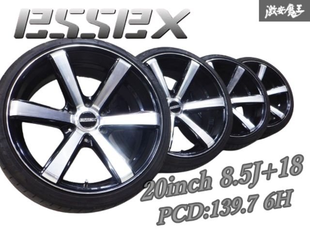 25-508 200系 ハイエース ESSEX EC-20 ホイール & タイヤ 25-508 200系 ハイエース ESSEX EC-20 ホイール & タイヤ 25-508