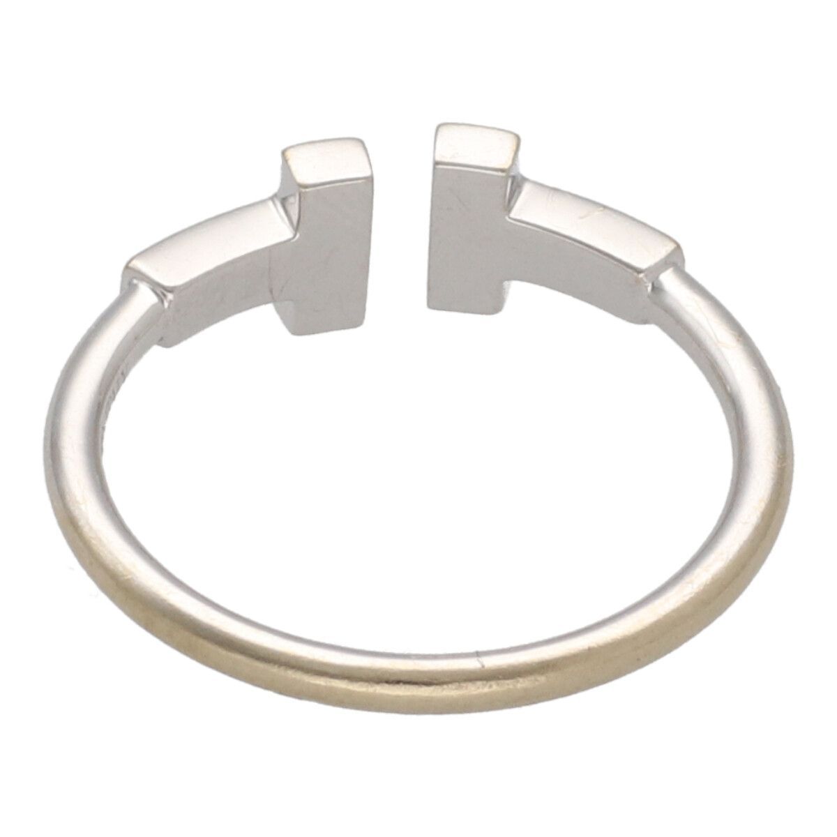 中古】 Tiffany ＆ Co. ティファニー Tワイヤーリング 15号