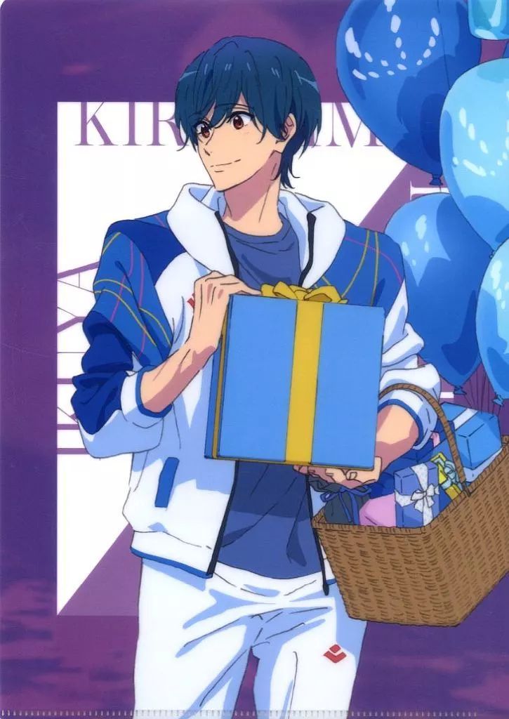 中古】クリアファイル 桐嶋郁弥 「Free! HARUKA NANASE BIRTHDAY