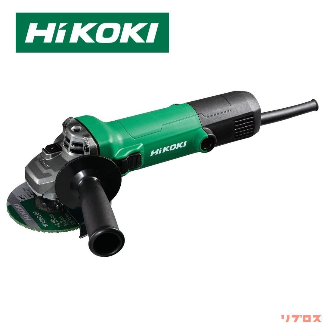HiKOKI ハイコーキ 電子ディスクグラインダ G10SH7 S 100V サイドハンドル付 砥石径100mm ソフトスタート 再起動防止機能付き 日立 サンダー 切断機 研磨