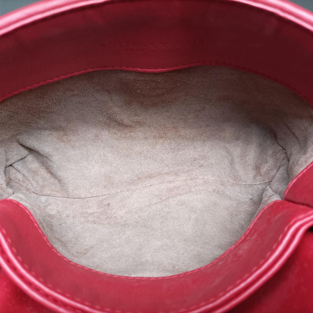 ボッテガヴェネタBottega Venetaイントレチャート オリンピア レッド ラムスキン B07197921R DECORATOM_COM_BR