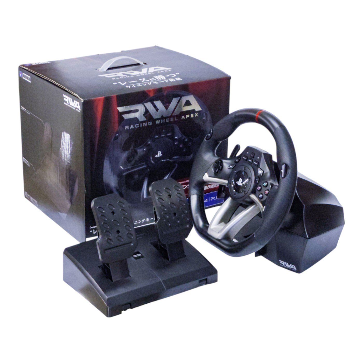 HORI レーシングホイールエイペックス for PlayStation®4 / PlayStation®3 / PC 中古 a1 HORI レーシングホイールエイペックス for PlayStation®4