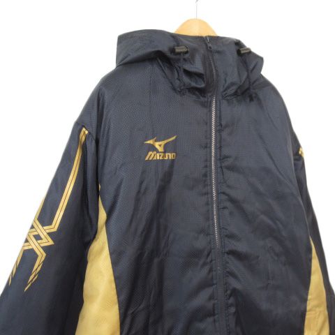MIZUNO - ミズノ MIZUNO ベンチコート 中綿 M 紺 ネイビーの通販