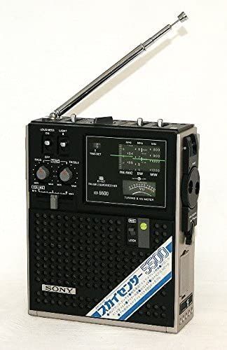 オーディオ機器 SONY ラジオ ICF-5500