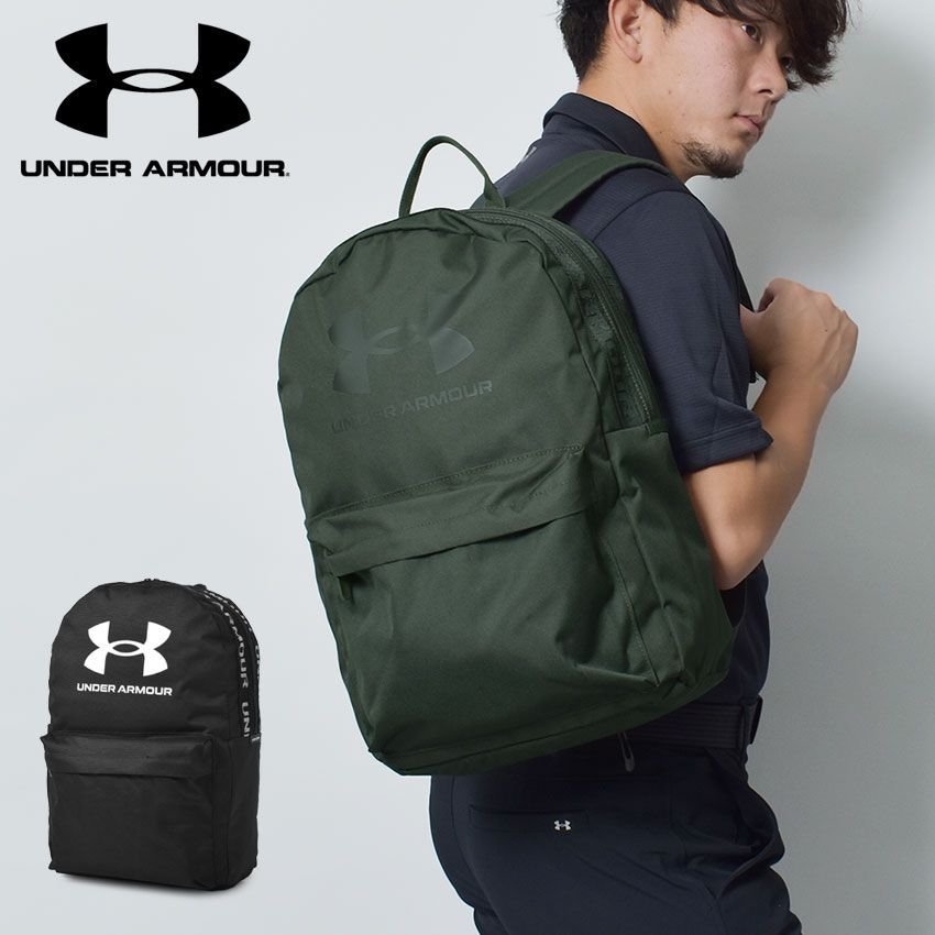 アンダーアーマー リュックサック 1364186 レディース メンズ ラウドンバックパック UNDER ARMOUR  カラー:02.バロックグリーン×ブラック 品番：6291-0066 メルカリ