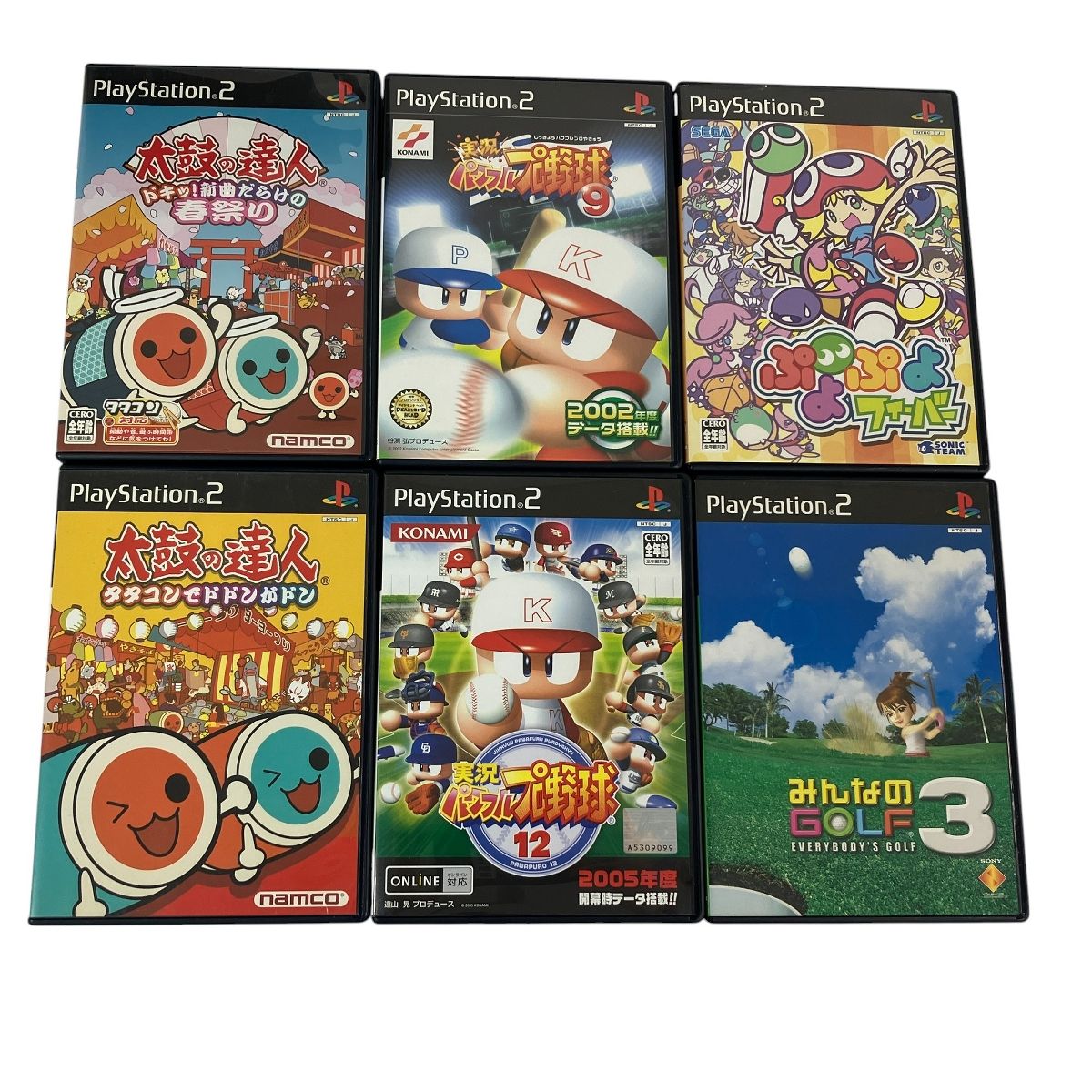ジャンク SONY SCPH-30000 PS2 本体 太鼓の達人他 ゲームソフト