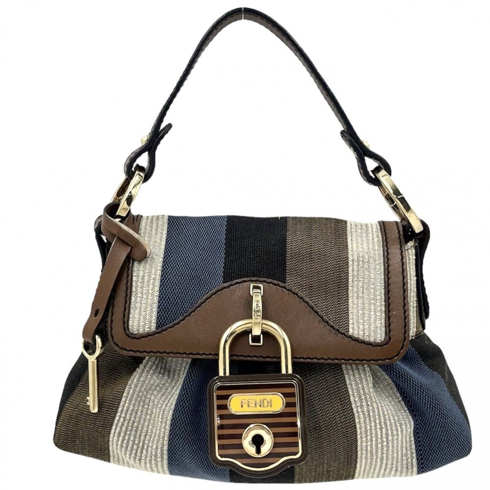 FENDI フェンディ ペカン ショルダーバッグ 肩掛け ハンドバッグ  