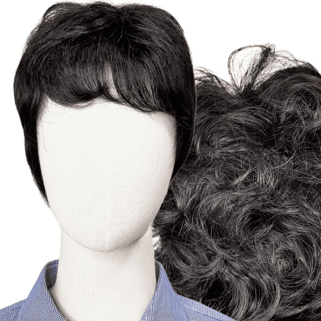 ウィッグ 白髪 白髪かつら 医療用 フルウィッグ ショート グレイヘア