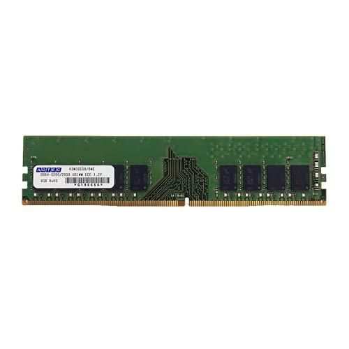新品・2営業日で発送】ADTEC アドテック DDR4-2666 UDIMM ECC 8GB 1Rx8
