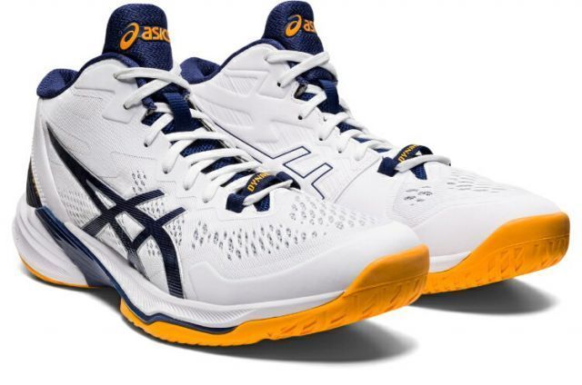 asics アシックス SKY ELITE FF MT 2 WHITE/DEEP OCEAN 30.5 1051A065 103 | スポーツ スポーツ用品 グッズ ツール 雑貨 靴 シューズ 30.5センチ 男性用 メンズ バレーボール 反発性 ジャンプ 白
