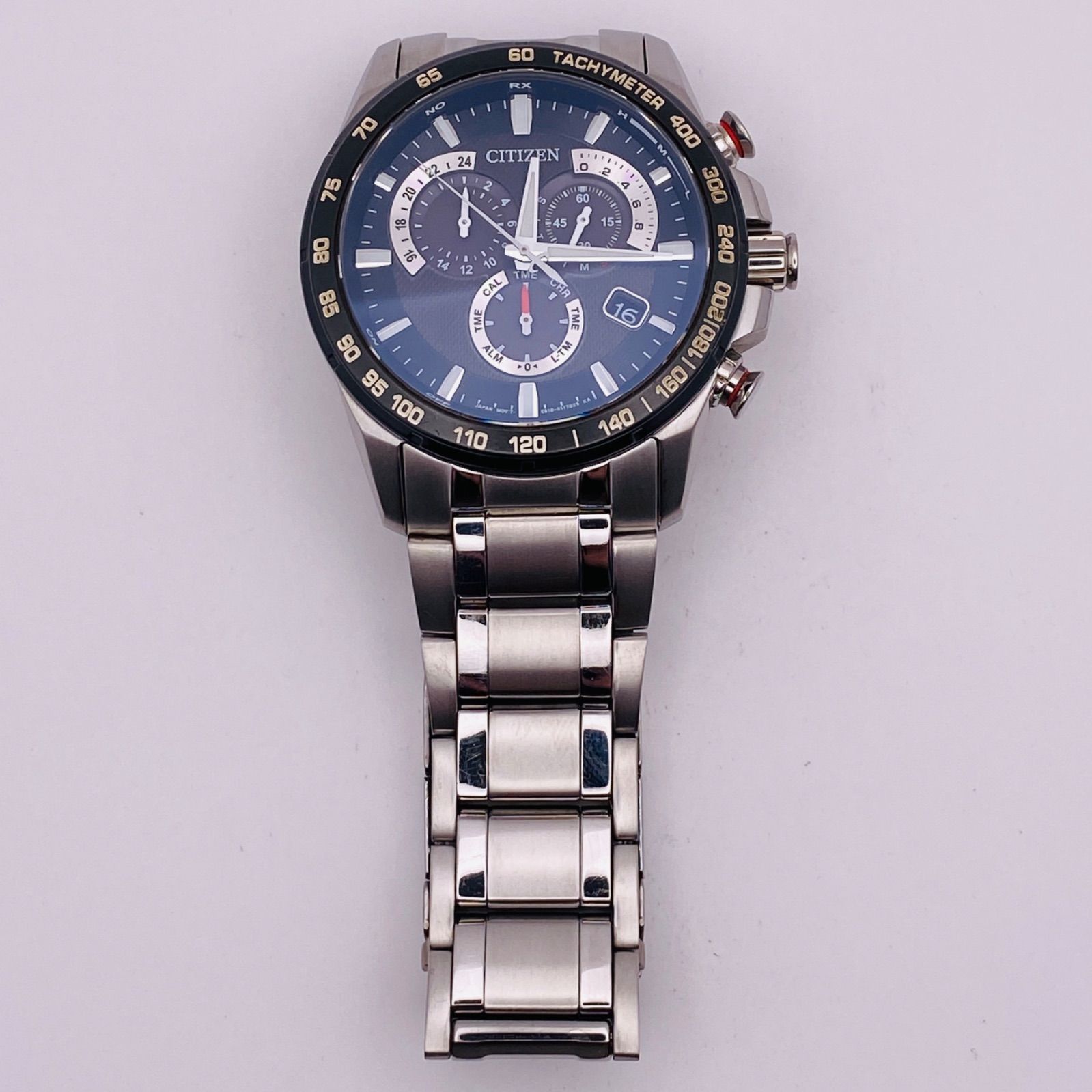 T188）良品 稼動品 CITIZEN シチズン 電波ソーラー ECO-DRIVE