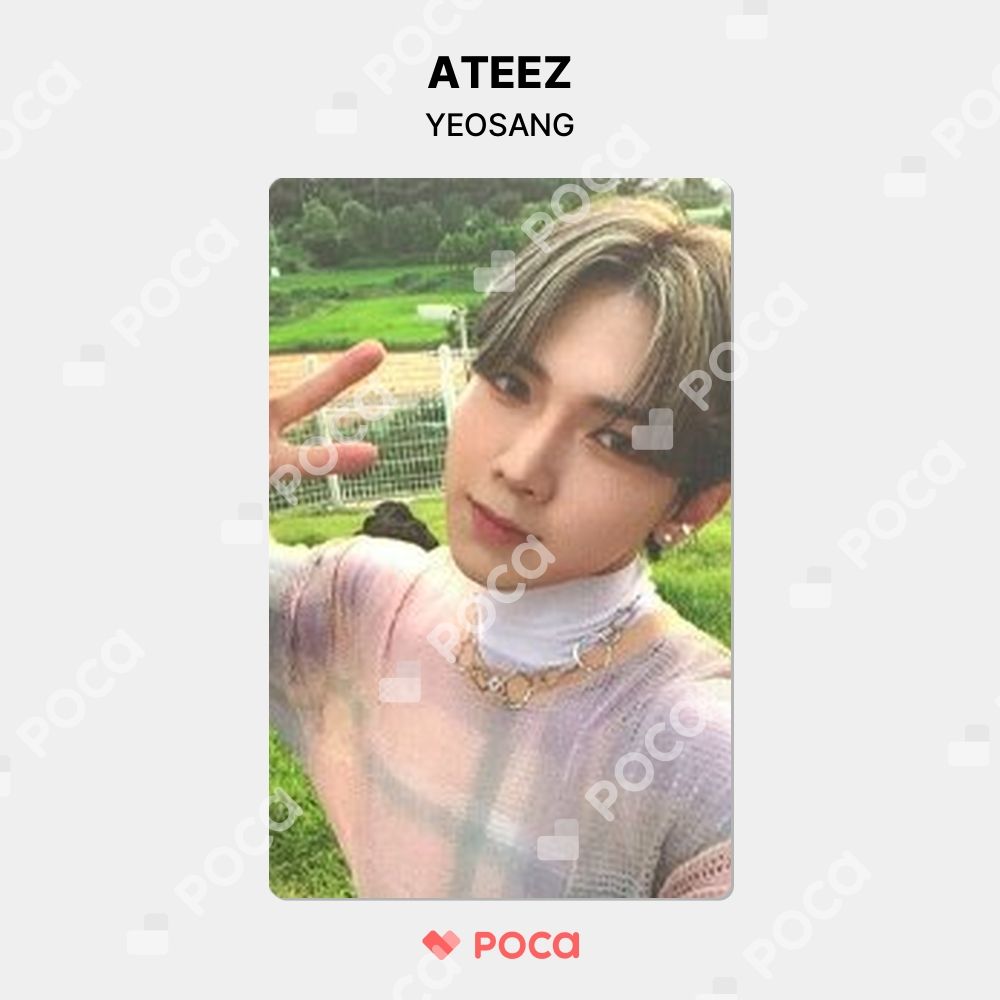 ATEEZ - ATEEZ part3 everline トレカ ヨサン Ateez 'Zero Fever Part 3' - Everline Fansign Event Photocard