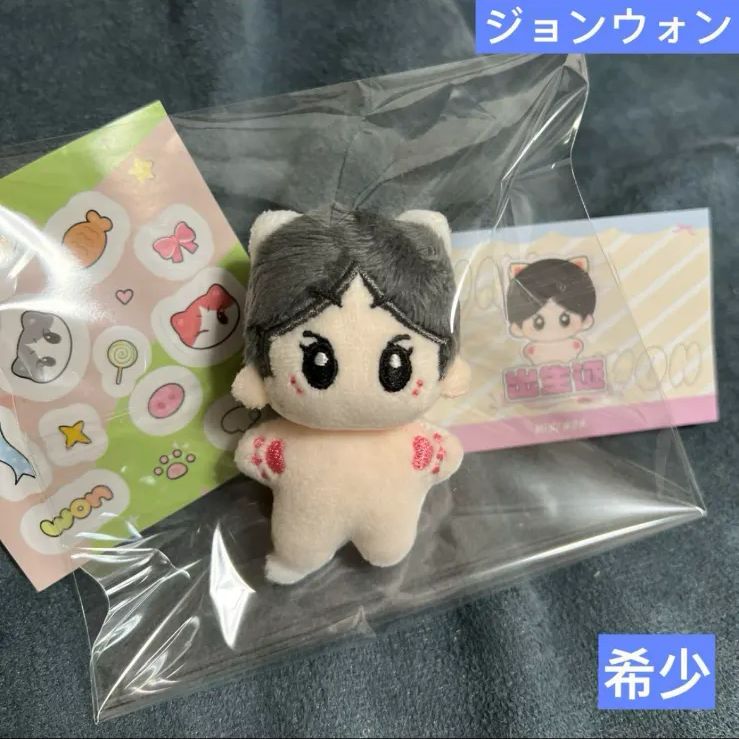 enhypen ジョンウォン ぬいぐるみ 5cm 新品 マスター - メルカリ