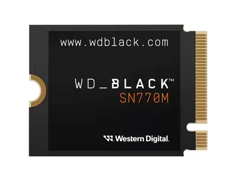 WESTERN DIGITAL ウェスタンデジタル 内蔵SSD WD BLACK SN770Mシリーズ 1TB M.2 2230 PCIe Gen4 x4 NVMe 600TBW WDS100T3X0G