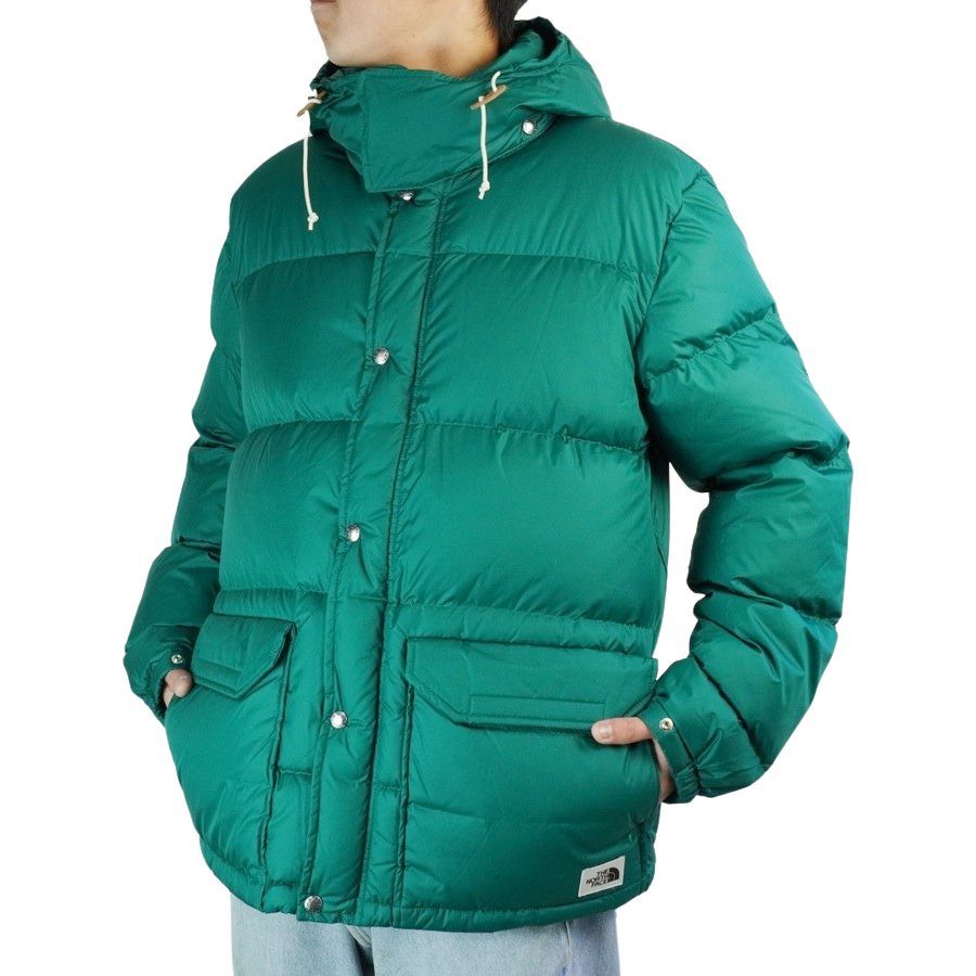 レア　USA製　ノースフェイス　シエラダウンジャケット　人気カラー　緑　肉厚付属品なし