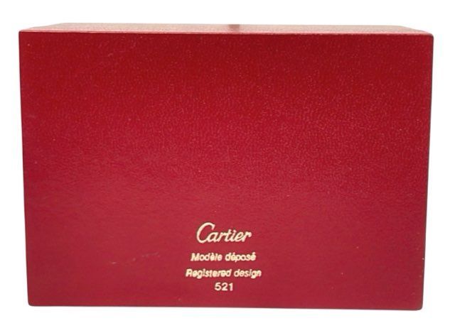 カルティエ Cartier 時計ケース 空箱 ボックス 赤 カルティエ Cartier
