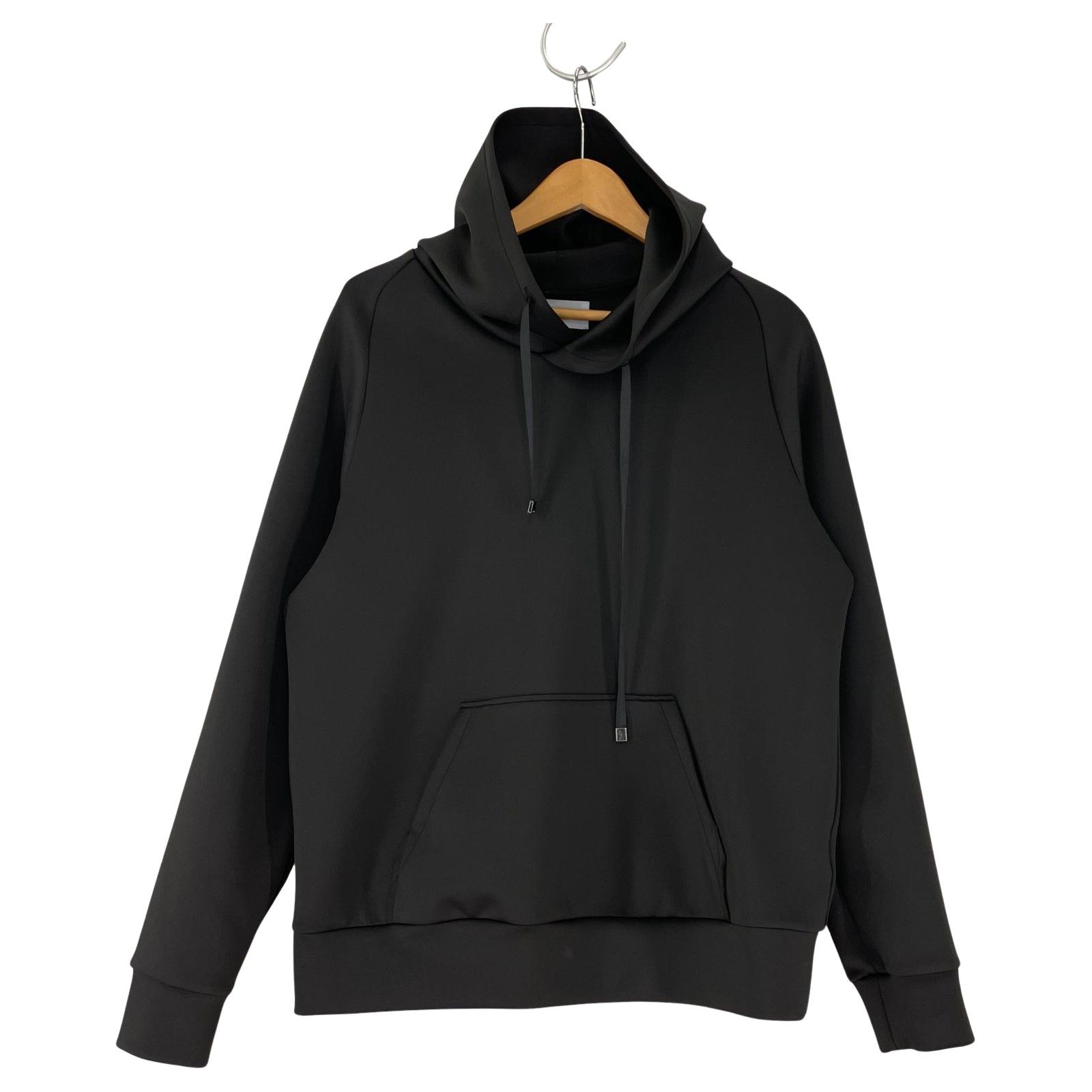 HERENCIA ヘレンチア マフポケット パーカー size38/ブラック - メルカリ