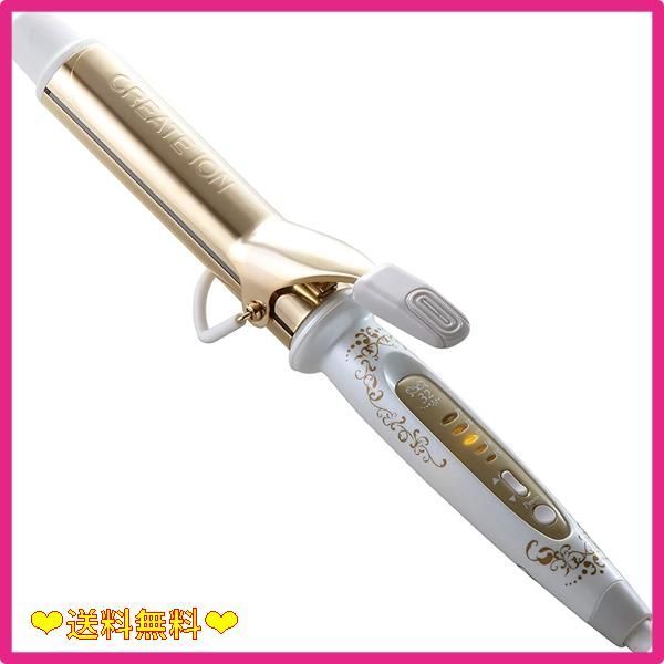 スタッフおすすめ ゴールド_32mm クレイツ ヘアアイロン グレイスカール 32mm 海外対応 グレイスカール CIC-W72010N