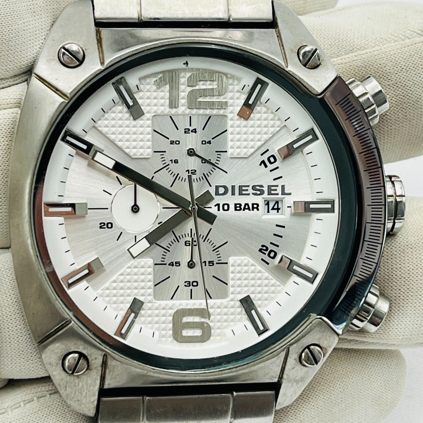 ❗️✨現状品・電池切れ✨❗️】DIESEL ディーゼル DZ4203 メンズ 