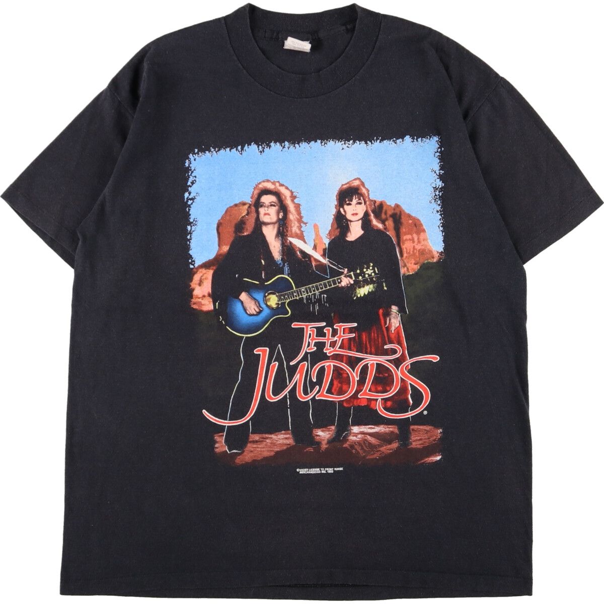 大学生協 割引 古着 90年代 TENNESSEE RIVER THE JUDDS ザジャッズ 両面 ミュージシャン