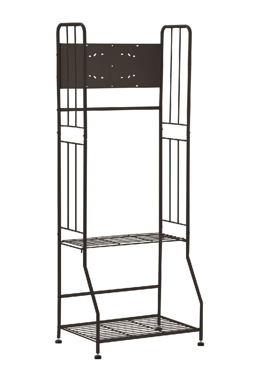 グリーンライフ ポストスタンド 大型ポストスタンド 置くだけ設置のシンプルデザイン マットブラック 35.5×123×49.5cm OPS-02MD MBK