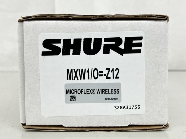 SHURE シュア MXW1/O Z12 ハイブリッド ボディパック型送信機 ワイヤレスシステム 美品 K8606583 - メルカリ