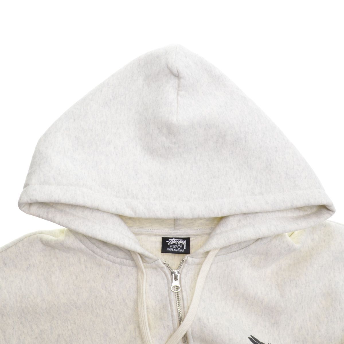 STUSSY】22AW RAT ZIP HOODIE Ash Heather - メルカリ 