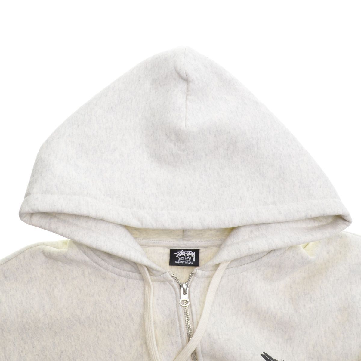 STUSSY】22AW RAT ZIP HOODIE Ash Heather - ブランド古着のカンフル