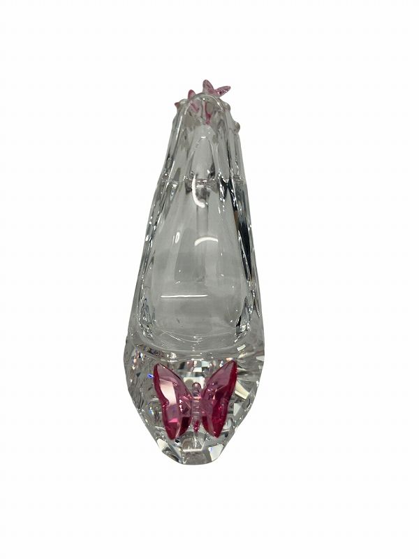 スワロフスキー SWAROVSKI 極美品 ハイヒール チョウ 蝶