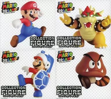 スーパーマリオ 3Dランド コレクションフィギュアセット 中古