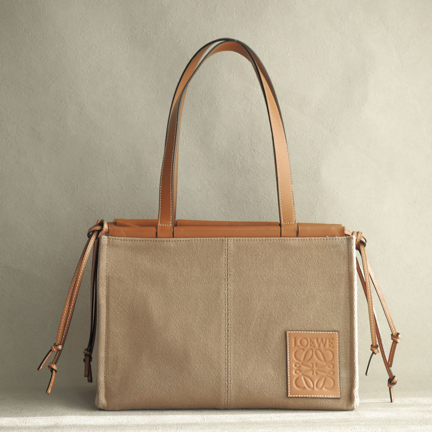 美品☆ ロエベ LOEWE クッショントート トートバッグ ショルダーバッグ 