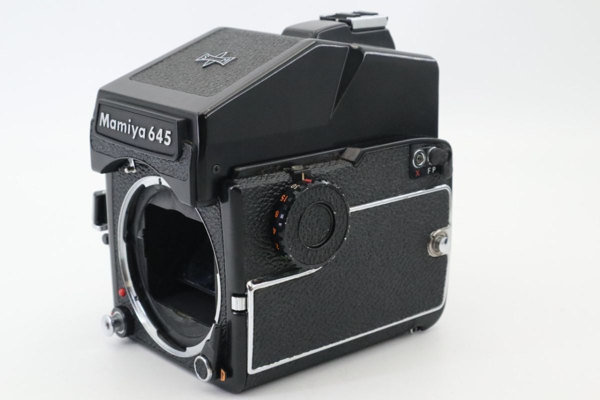 マミヤ フィルムカメラ Mamiya M645 レンズ MAMIYA-SEKOR C 1:2.8 f=80mm 中判 単焦点 ジャンク Mamiya M645 中判フィルムカメラ Mamiya M645 Super(マミヤ) - 中古