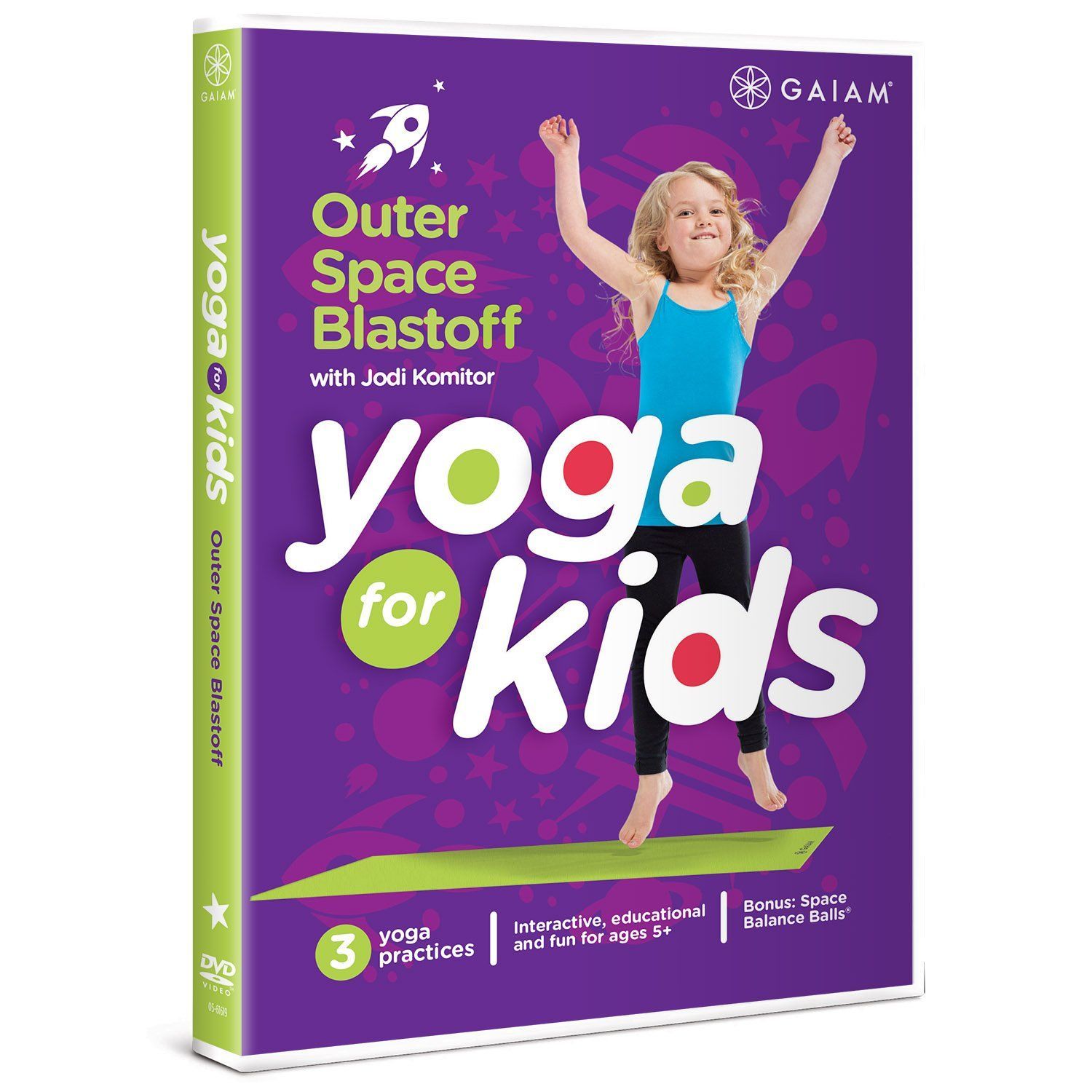 Kids Yoga: Outer Space Blast-Off [DVD]