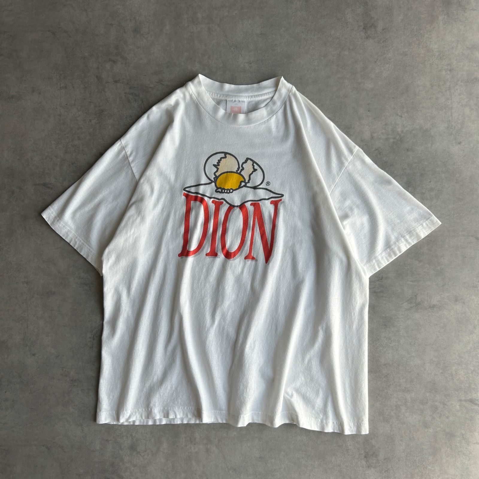 90s〜00s/Hanes/ヘインズ/半袖Tシャツ/ユーロボディ/生卵/レストラン系 