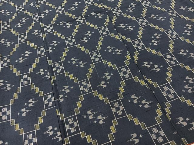 平和屋着物○本場琉球絣 紬 正絹 逸品 BAAT0812yc - メルカリ 