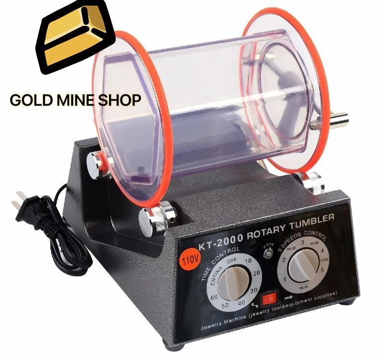 バレル研磨機 チェンジバレル研磨機 5kg ロータリーバレル 800rpm 高速回転 五段速度調整 アクセサリー|小物|天然石|金属|パーツ研磨 光沢