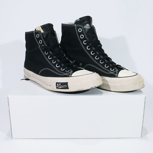 VISVIM ビズビム 23AW SKAGWAY HI PATTEN 0123201001003 ヴィズヴィム スカグウェイ ハイ パッテン ブラック  スニーカー シューズ - メルカリ