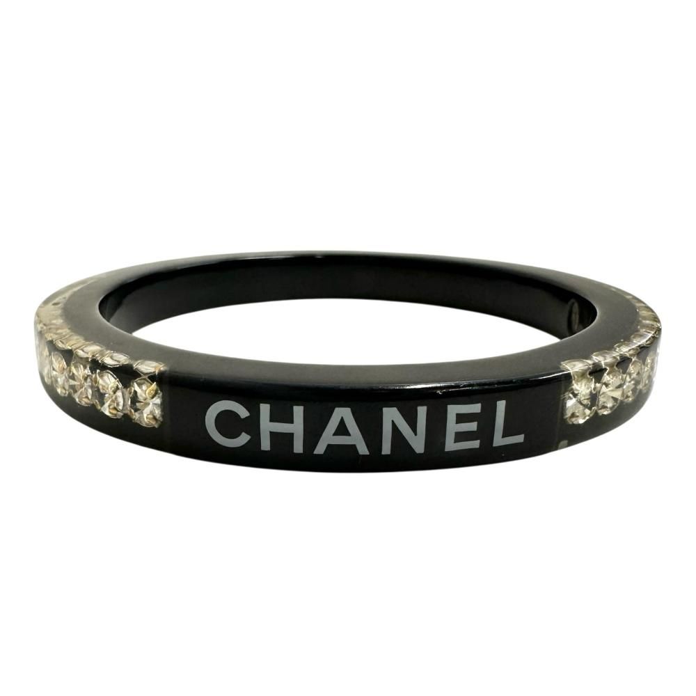 レア⭐︎ シャネル CHANEL ラインストーン バングル 95A ココマーク CHANEL/シャネル】ココマーク バングル プラスチック/ライン