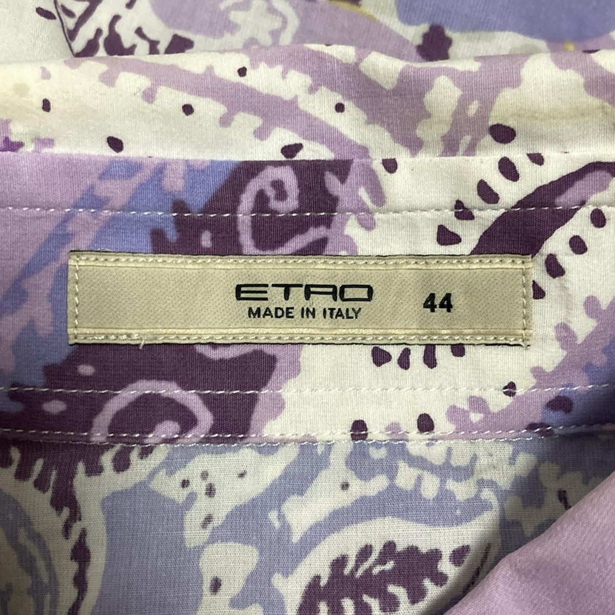 ETRO(エトロ) 長袖シャツブラウス サイズ44 L レディース - 白